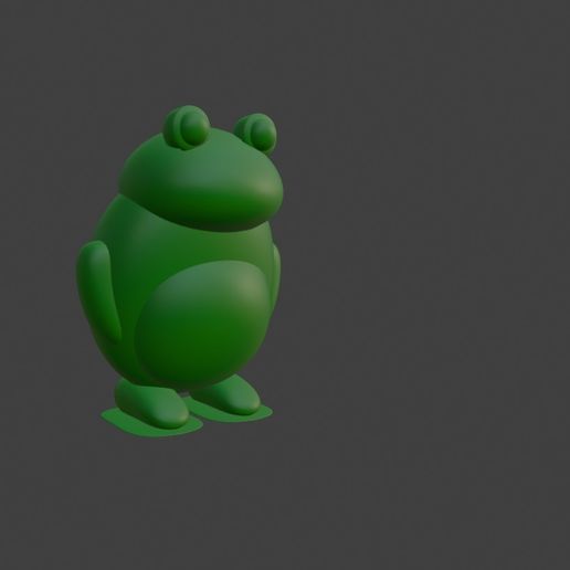 🐸 Paintable Toad・Free STL File for 3D printing・Cults