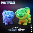 Bernese_S5.jpg Flexy Bernese Puppy Print In Place No Supports