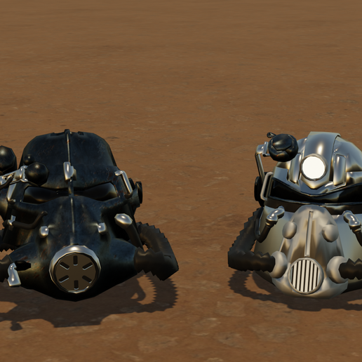 2.png PACK: 4 Power Armor helmets Fallout 4-76