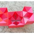 bede4c88ea4fcff5bca273b8ee836213_preview_featured.jpg Twin Spiky Stellated Dodecahedron, Infinity Cube, Magic Cube, Flexible Cube, Folding Cube, Yoshimoto Cube for for Flexible Filament Printing