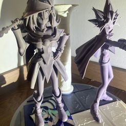Dark Magician Girl – 3D Printable STL Model | Yu-Gi-Oh!