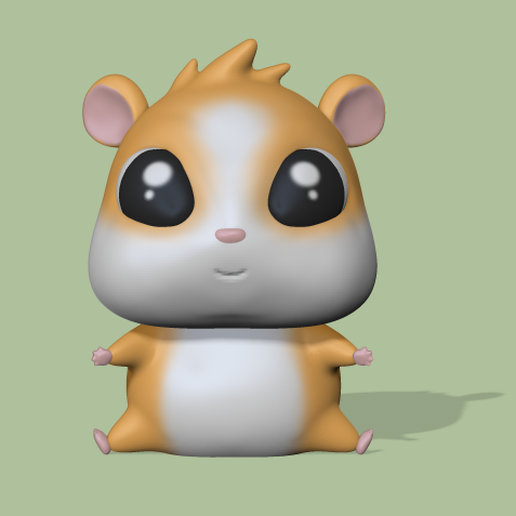 Hamster (1).PNG 3D-Datei Hamster・Vorlage für 3D-Druck zum herunterladen, Usagipan3DStudios
