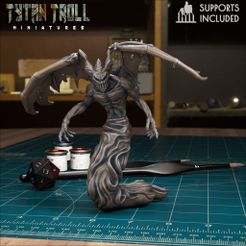 Shadow-Demon02.jpg Файл 3D Shadow Demon 02 [Предварительная поддержка]・Модель для загрузки и 3D-печати