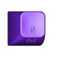 Taste_Obere_Reihe_Num0.stl Commodore C64 keys/keycaps with labeling complete version 2