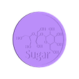 A_Sugar_Coaster.stl Molecular Coasters Remixed and Named