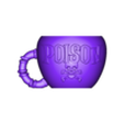 Taza Poison (hollow).stl POISON CUP HALLOWEEN