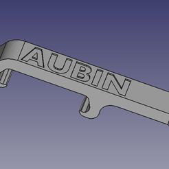 aubin.jpg STL file Aubin pocket bottle opener・3D print design to download