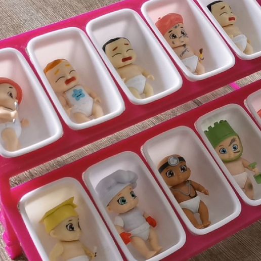 Baby secrets organiser - 3D model önizlemesi