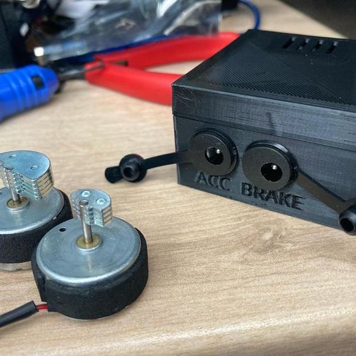 📳 Rumble Motor Kit Case for Electronics Arduino & L298N Simhub・ STL ...