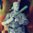 METAL GEAR SOLID 3 BIG BOSS 1/6 ACTION FIGURE FOR 3D PRINTING