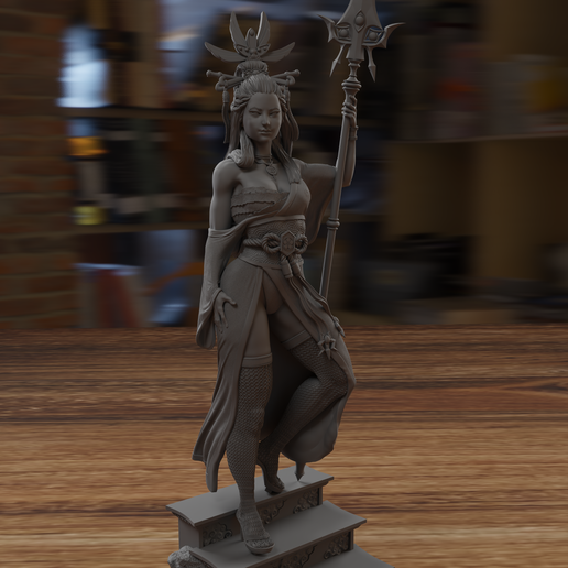 ♀️ Izanami - The Japanese Goddess of Creation・ 3D File for 3D