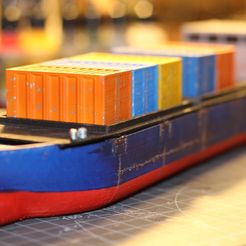Cargo Ship Marauda_1.JPG Archivo STL Buque de carga Marauda & Container・Modelo imprimible en 3D para descargar, MasterFuba