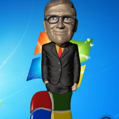 BackgroundEraser_20230221_022846602.jpg Fichier 3D BILL GATES, UNE TÊTE DE MULE・Modèle imprimable en 3D à télécharger