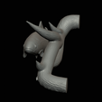 pstruh-28.png rainbow trout underwater statue on the wall detailed texture for 3d printing