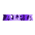 Text Flip - Alpha.stl Перелистывание текста - греческий алфавит в комплекте