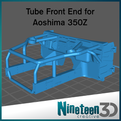 Cults-page.png Fichier STL 1/24 Tube Front End - 350Z・Objet pour imprimante 3D à télécharger