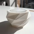 IMG_9669.jpg Octo low poly candle holder - Candelabro low poly