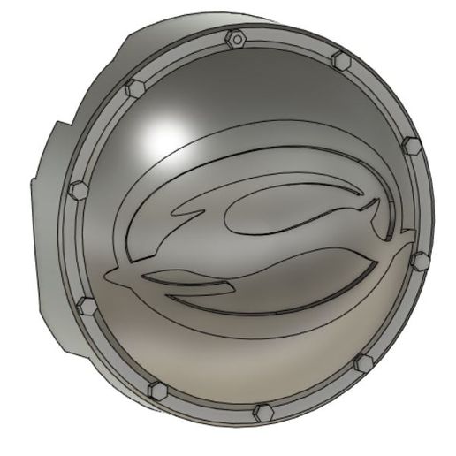 Redcat Lowrider diff Cover, Impala 3D model