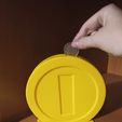 2.jpg Mario Bros money box in the shape of a coin