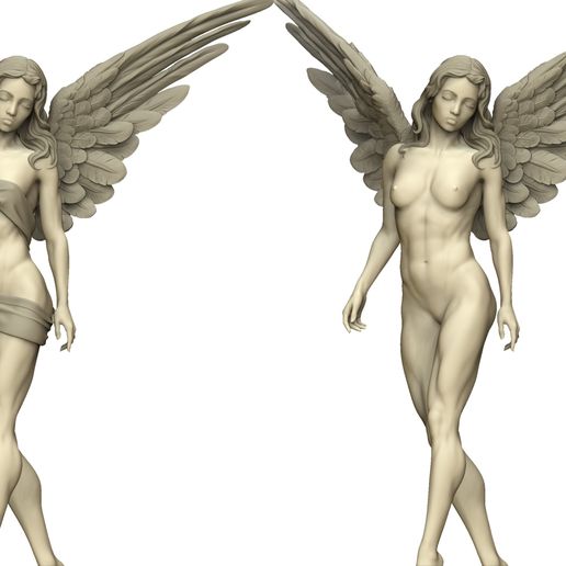 7.jpg angel beautiful woman 3D