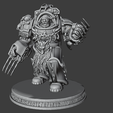 CLAWS1.png LT. DAN - HQ COMMAND CANINE VIKING SPACE MAN - MAGNETIZED