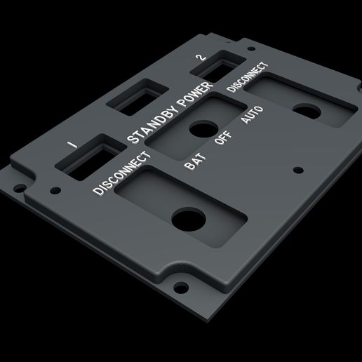 1.png BOEING 737 OVERHEAD - STANDBY POWER PANEL