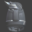 5.png Zarya Overwatch helmet 3d model