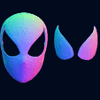 Project.png Marvel Spider-Man 2 Symbiote Helmet | PS5 Game  | 3 SEPARATE PARTS