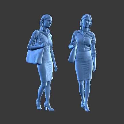 CHARACTER FIGURE GIRL W06 3D model