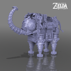 water3.png STL file Divine Beast - Vah Ruta - The Legend of Zelda - Breath of the WIld・3D printing model to download, 3DXperts