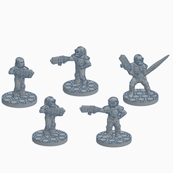 Converted.png Free STL file Converted Enemies For Five Parsecs・Template to download and 3D print