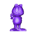 Garfield F.stl STL file Garfield・3D printing design to download