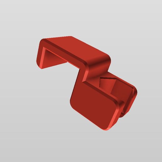 cable holder for bedside table ( nesna , from ikea ) - 3D model önizlemesi
