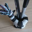 photo_2022-02-06_11-08-30.jpg 3D file Beetlejuice Sandworm - Pen Holde・3D print model to download