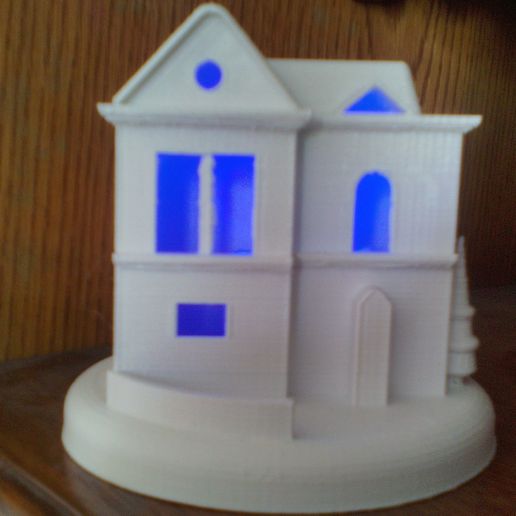 Christmas House - 3D model önizlemesi