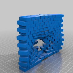 5e3ec86d22ae5d16e47dd71578667db9.png Fichier STL gratuit a pénétré un mur de briques・Objet à télécharger et à imprimer en 3D