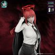 01.jpg Makima CHAINSAW MAN - STL ready for 3D Printing