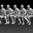 8679789.jpg modèle d'impression 3D de l'équipage d'un char d'assaut de soldats américains
