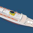 f.jpg CARLA C. Costa Line cruise ship print-ready model