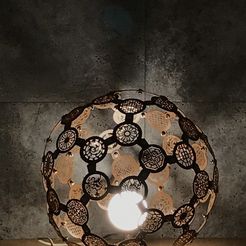 P20171215_145145520_15372F8A-1557-40D4-9226-E344556A1CEA.jpg 3D file Korea traditional patterns mood lamp・3D printer model to download
