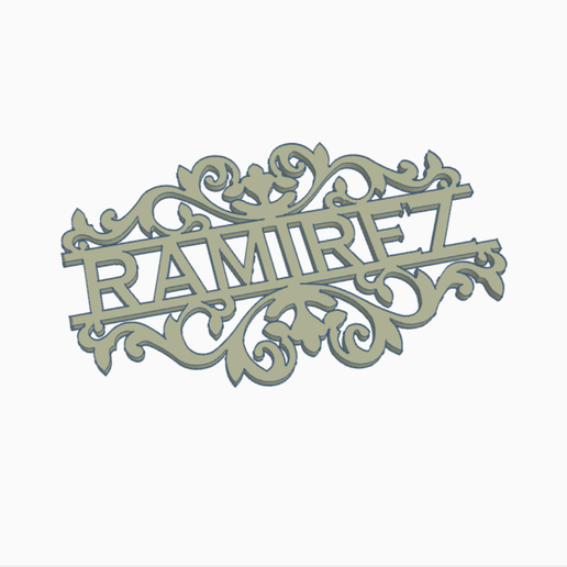 Archivo STL Ramírez 🪞 ・Modelo imprimible en 3D para descargar・Cults