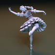 0012.png Ballet girl in the woods Diorama