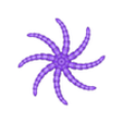 Etoilex8_3.stl Starfish with eight articulated arms