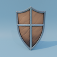 Shield-1-front.png Medieval miniature shield weapons