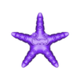 Flexi Starfish.STL Cute Flexi Print-in-Place Starfish