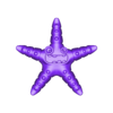 Flexi Starfish.STL Cute Flexi Print-in-Place Starfish with 3MF Included!