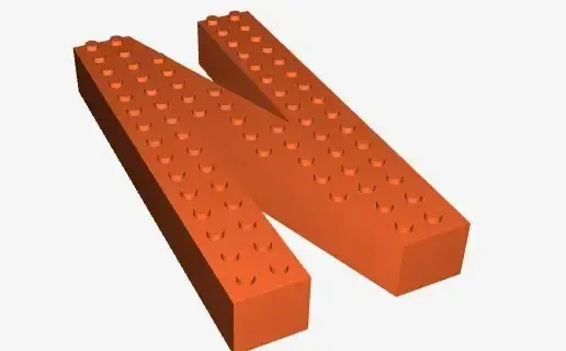 lego N | 3D Printable STL 3D model preview