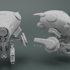 Scout-1.png Free STL file hematopoietic scout drone・3D printable model to download