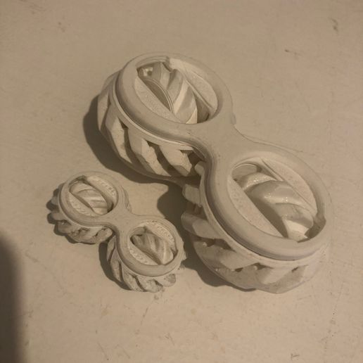 Fidget Gears Revolving V2 (Print In Place!)