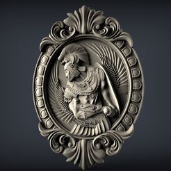 308.jpg Free STL file Gladiator cnc router art sword fight・3D print design to download